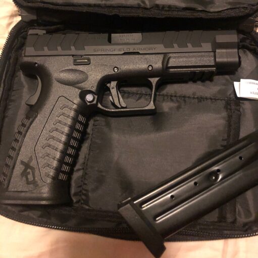 SPRINGFIELD ARMORY XD-M ELITE 9MM 4.5″ 20-ROUND FIBER OPTIC SIGHTS - Image 2