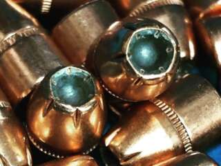 38 Special +P, 125 grain XTP @ 1,020 fps.