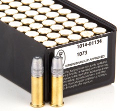50 Rounds of .22 LR Ammo by Eley Match - 40gr LRN