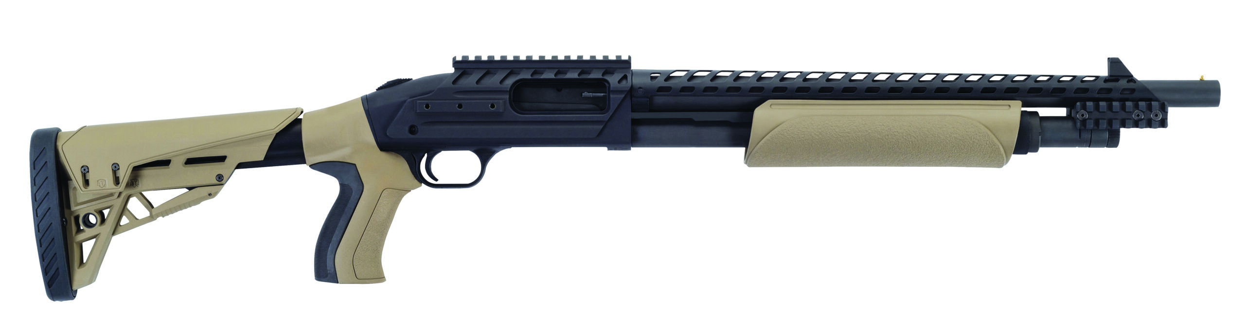 Mossberg 500 Scorpion 12 Ga, 18" Barrel, Flat Dark Earth, TALO Special Edition - Image 2