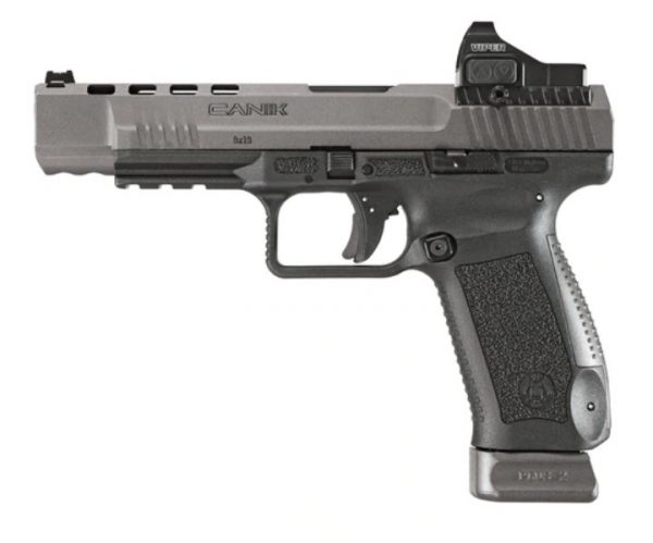 Canik TP9SFx 9mm, 5.2" Match Grade Barrel, Vortex Viper RDS, Tungsten Gray, 2x 20rd - Image 2